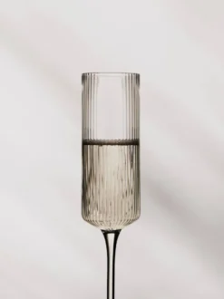 Ripple Champagne flutes champagneglas 15 cl 2-pack, Clear