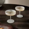 Ripple champagneglas 2-pack, Frosted