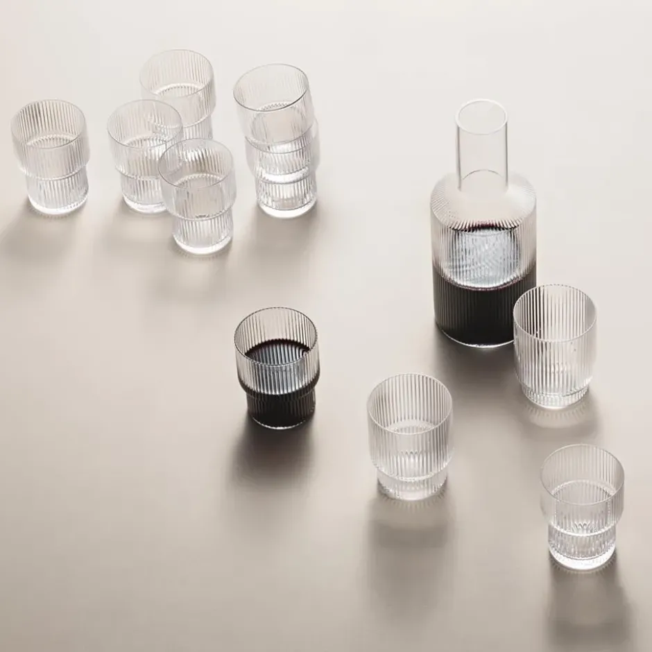 Ripple glas 4-pack, klar