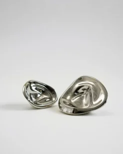 Ripple no. 01 liten knopp, Chrome