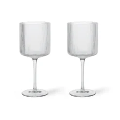 Ripple rödvinsglas 32,5 cl 2-pack, Clear