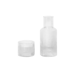 Ripple small karaff set, klar