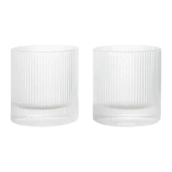 Ripple tumbler glas 25 cl 2-pack, Clear