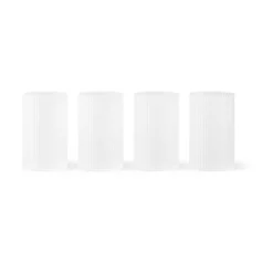 Ripple verrines serveringsglas 14 cl 4-pack, Frosted