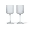 Ripple vitvinsglas 26 cl 2-pack, Clear
