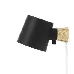 Rise vägglampa, Svart