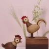 Rise tupp figur, Beige, 4,2x12x10,5 cm