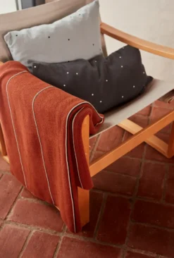 Rivi filt 134x184 cm, Nutmeg