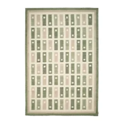 Röllakan Fyrbo matta, Grön, 200x300 cm