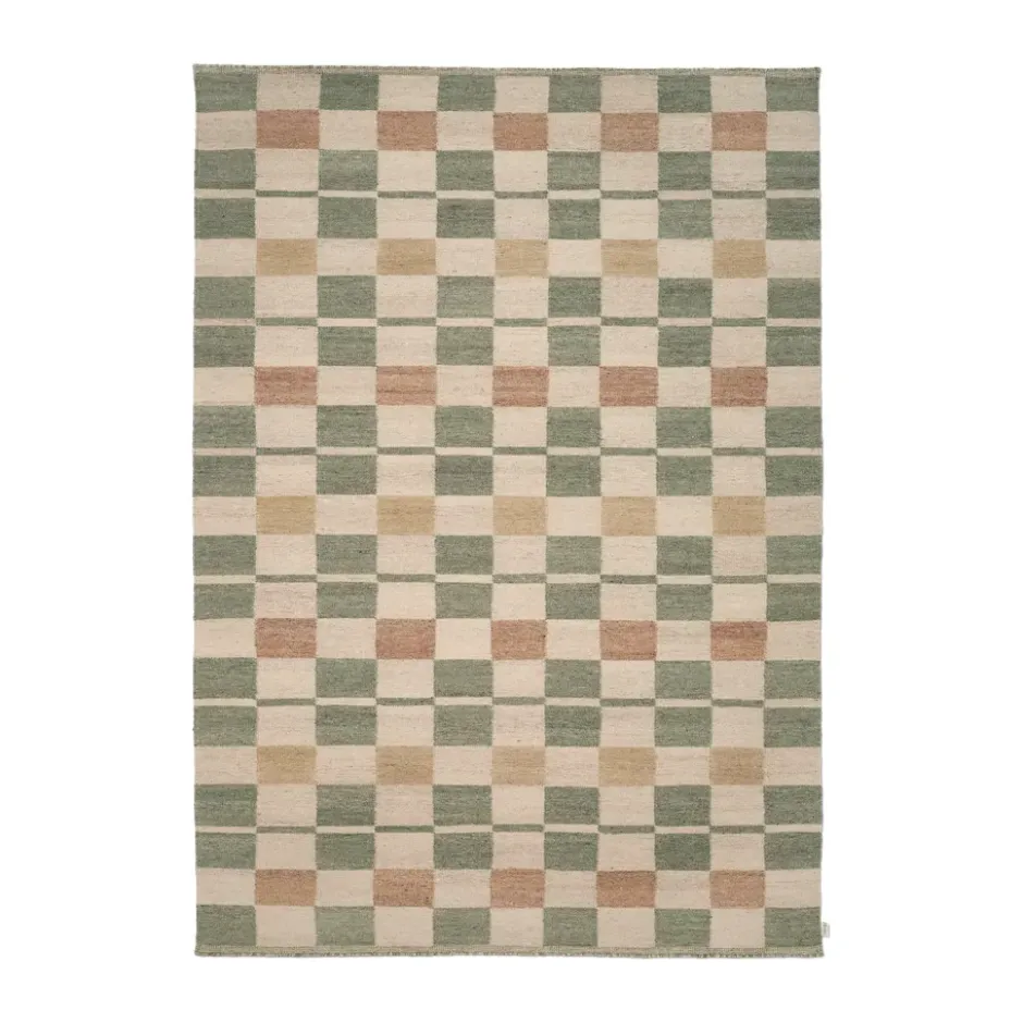 Röllakan Rutvik matta, Grön, 250x350 cm
