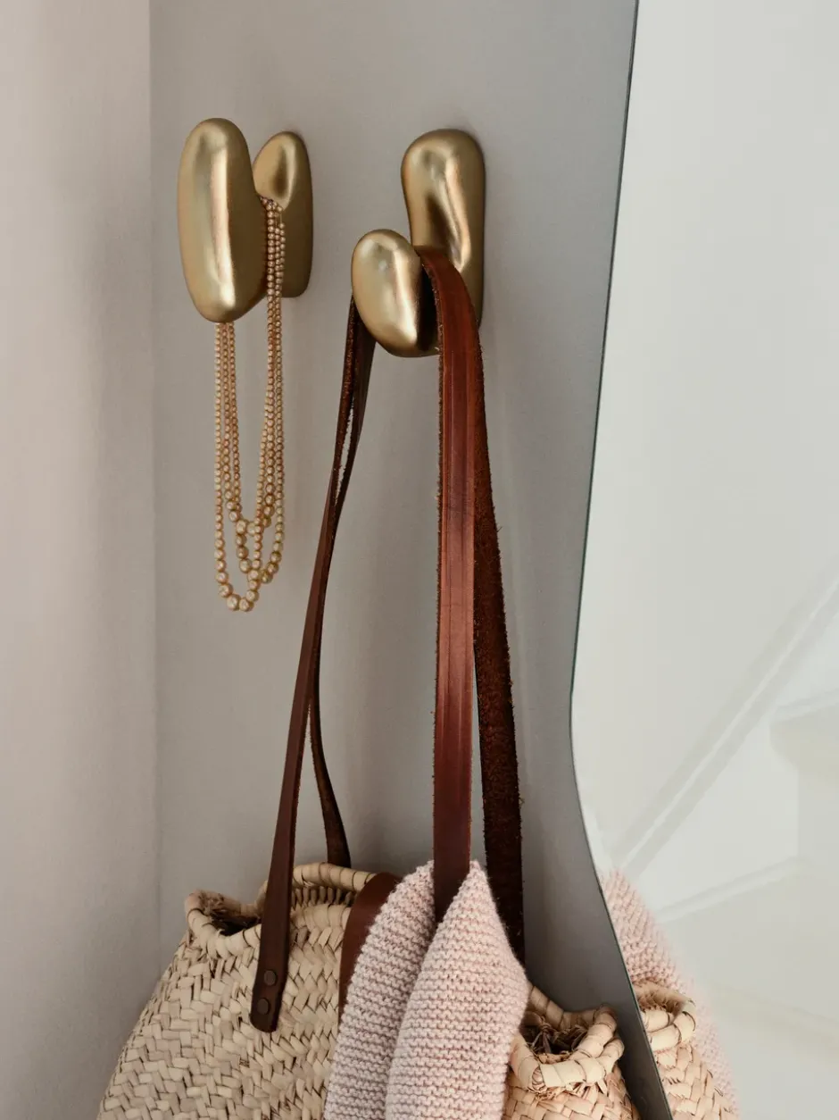 Roberta krok 10x7 cm, Brass finish