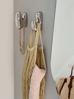 Roberta krok 10x7 cm, Silver finish