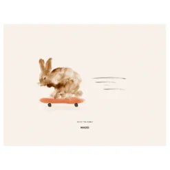 Rocky the Rabbit poster, 30x40 cm
