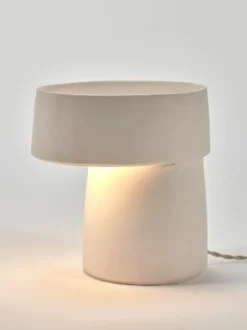 Romé bordslampa 23,5 cm, White
