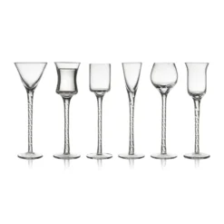 Rom snapsglas 2,5-5 cl 6 delar, Klar