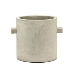 Rond kruka Ø20 cm, Natur
