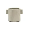 Rond kruka Ø13 cm, Natur