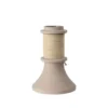 Rope vas 32,5 cm, Stengods-beige