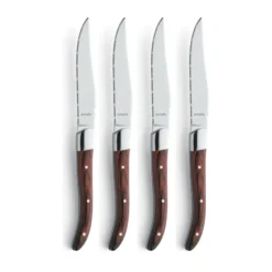 Royal Steak grillkniv 4-pack, Brown i träbox