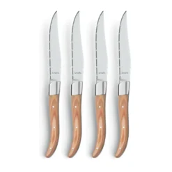 Royal Steak grillkniv 4-pack, Natural i träbox