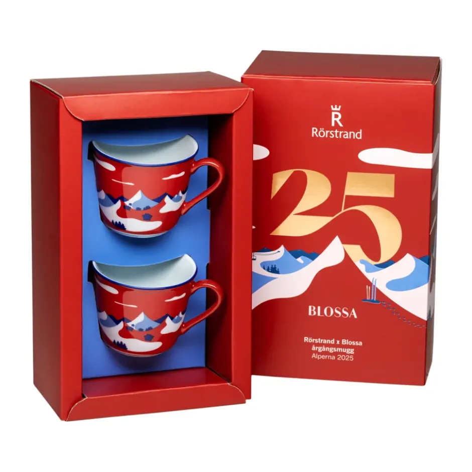 Rörstrand blossa glöggmugg 2025 14 cl, 2-pack