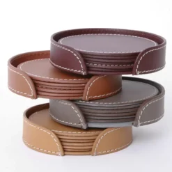 Ørskov glasunderlägg 6-pack, brun