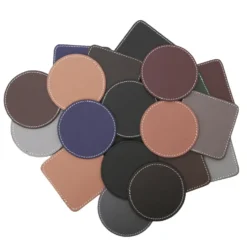 Ørskov glasunderlägg 6-pack, brun