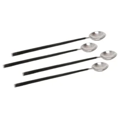 Ørskov Lava lattesked 4-pack, Rostfritt stål