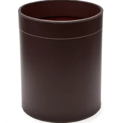 Ørskov papperskorg läder, Chocolate