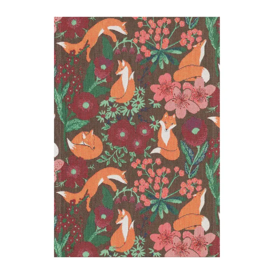 Rävdans kökshandduk 35x50 cm, Multi