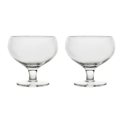 Sagaform Blanka champagnekupa 30 cl 2-pack, Klar