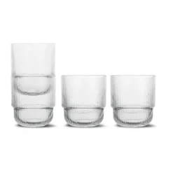 Sagaform blanka vattenglas 4-pack, Klar