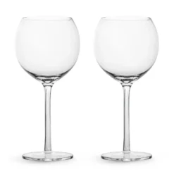 Saga vinglas 2-pack, Klar