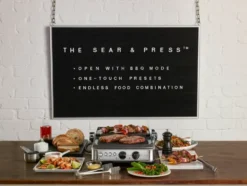 Sage SGR 700 bordsgrill, Brushed Steel
