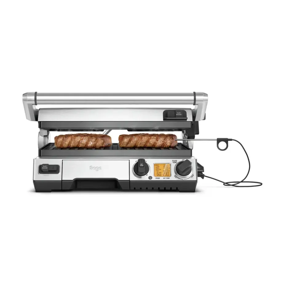 Sage SGR 840 bordsgrill, Brushed Steel