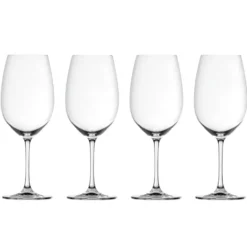 Salute Burgundyglas 71cl, 4-pack, klar