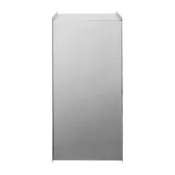 Sama soptunna, Brushed stainless steel