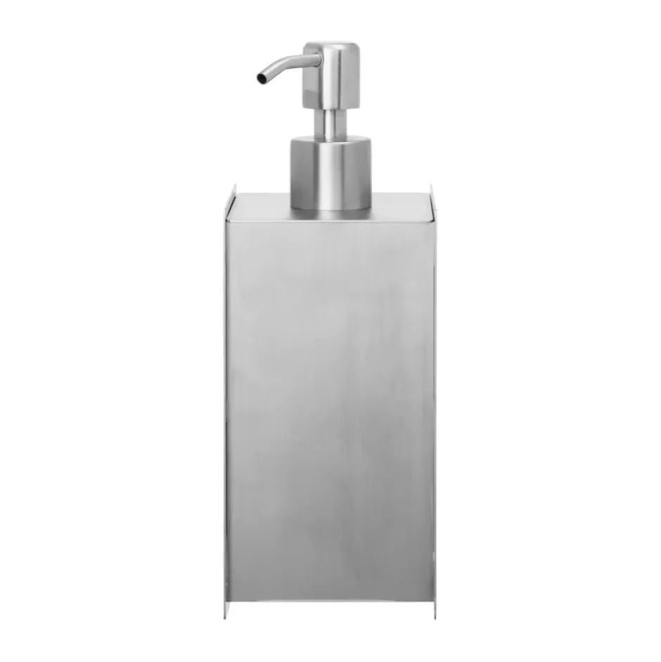 Sama tvålpump, Brushed stainless steel
