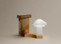 Sanaka bordslampa portabel, White