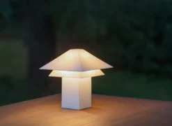 Sanaka bordslampa portabel, White