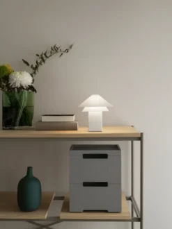 Sanaka bordslampa portabel, White