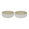 Sand Grain skål Ø13,5 cm 2-pack, Straw