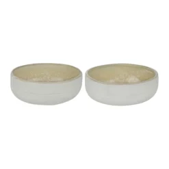 Sand Grain skål Ø13,5 cm 2-pack, Straw