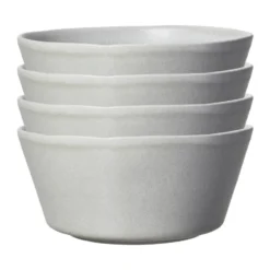 Sandsbro skål ljusgrå, Ø15 cm, 4-pack