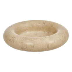 Savi marmor fat Ø13,8 cm, Beige