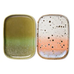 70's bricka liten 2-pack, Asteroids / Grass