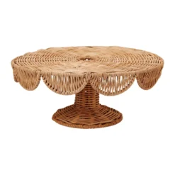 Scallop Cake serveringsfat, Natural, 30x12 cm