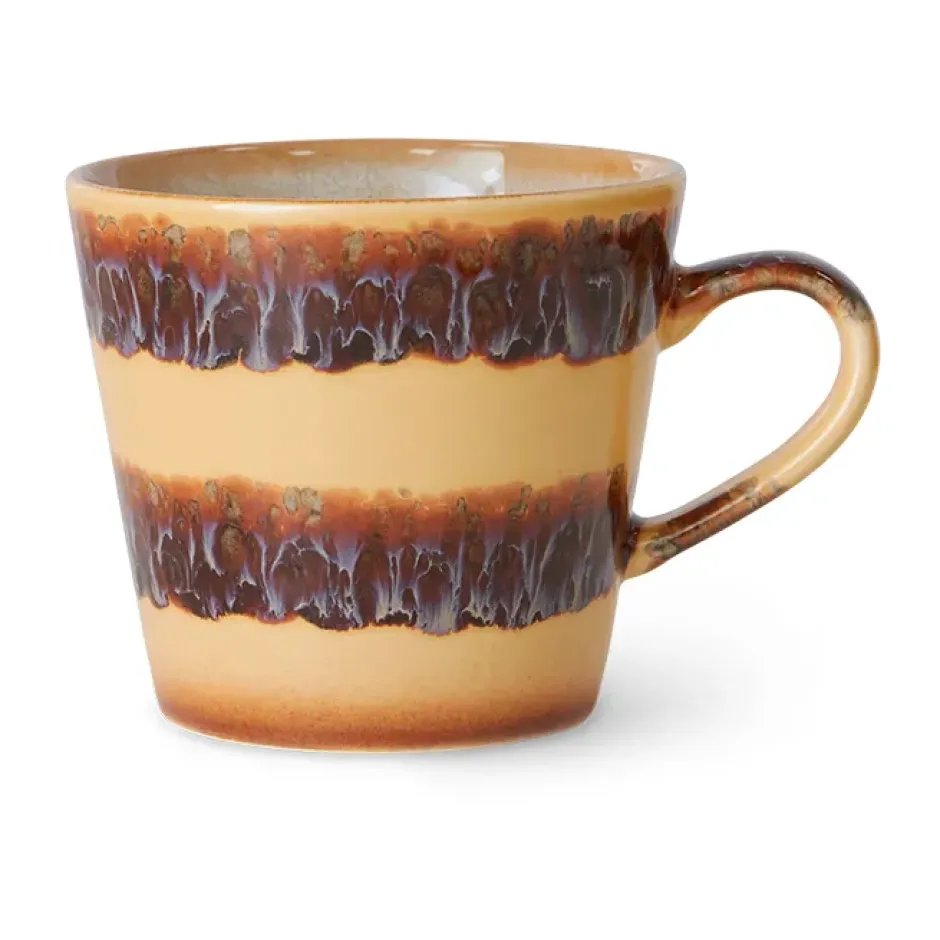 70's cappuccinomugg 33 cl, Cliffs