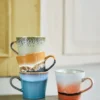 70's cappuccinomugg 33 cl, Fire