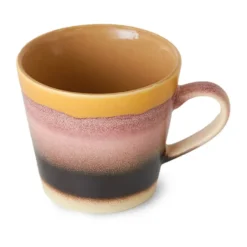 70's cappuccinomugg 33 cl, Sunset